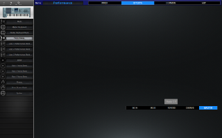 Click to display the Yamaha Motif XS 6 Performance - Effects Editor