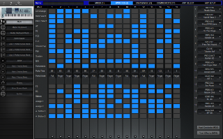 Click to display the Yamaha Motif XS 7 Multi - Mixer (2) Editor