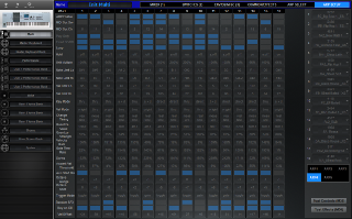 Click to display the Yamaha Motif XS 8 Multi - Arp Setup Editor