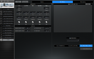 Click to display the Yamaha Motif XS 8 System - EQ + Effects Editor