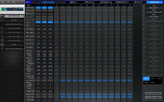 Click to display the Yamaha Motif XS Rack Multi - Arp Setup Editor