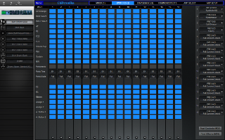 Click to display the Yamaha Motif XS Rack Multi - Mixer (2) Editor
