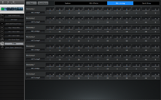 Click to display the Yamaha Motif XS Rack System - Microtuning Editor