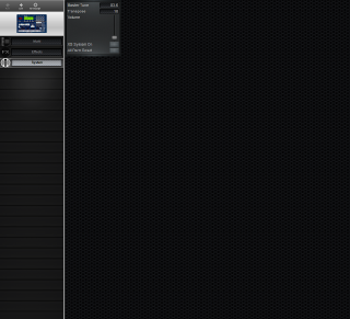 Click to display the Yamaha RM1x System Editor