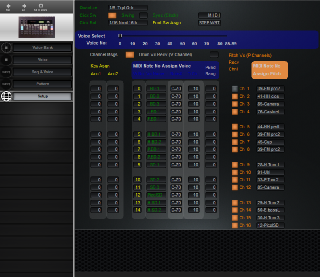 Click to display the Yamaha RX7 Setup Editor