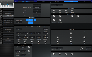 Click to display the Yamaha S70XS Performance - Common Editor