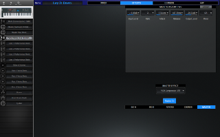 Click to display the Yamaha S70XS Performance - Effects Editor