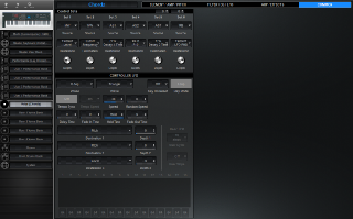 Click to display the Yamaha S70XS Voice - Common Editor