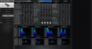 Click to display the Yamaha S80 Voice - AMP+OSC+PITCH Editor