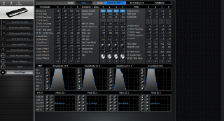 Click to display the Yamaha S90 Voice - AMP+OSC+PITCH Editor