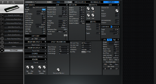 Click to display the Yamaha S90 Voice - Common Mode Editor
