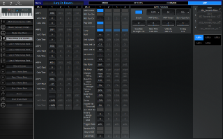 Click to display the Yamaha S90XS Performance - Arp Editor