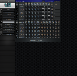 Click to display the Yamaha SW1000 XG XG Drums(1) Ch10 Editor
