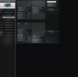 Click to display the Yamaha SW1000 XG XG Insert Effects Editor