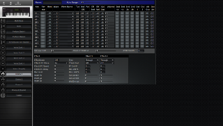 Click to display the Yamaha SY85 (v2 ROMs) Drums 1 Editor
