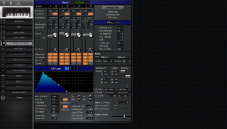 Click to display the Yamaha SY85 Performance Editor
