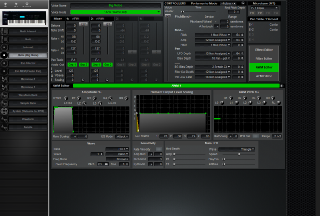 Click to display the Yamaha SY99 Voice - AWM Editor