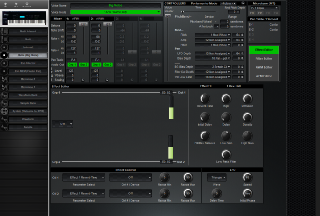 Click to display the Yamaha SY99 Voice - Effect Editor