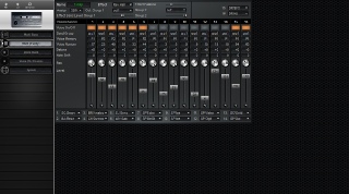 Click to display the Yamaha TG33 Multi Editor