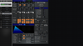 Click to display the Yamaha TG500 Performance Editor
