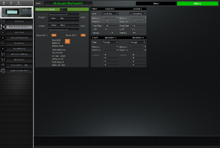 Click to display the Yamaha TG77 Multi - Effects Editor