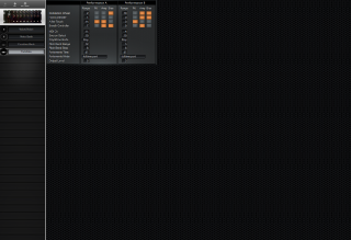 Click to display the Yamaha TX816 Function Editor
