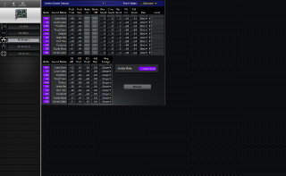 Click to display the Yamaha WF192XG XG Drums 1 Editor